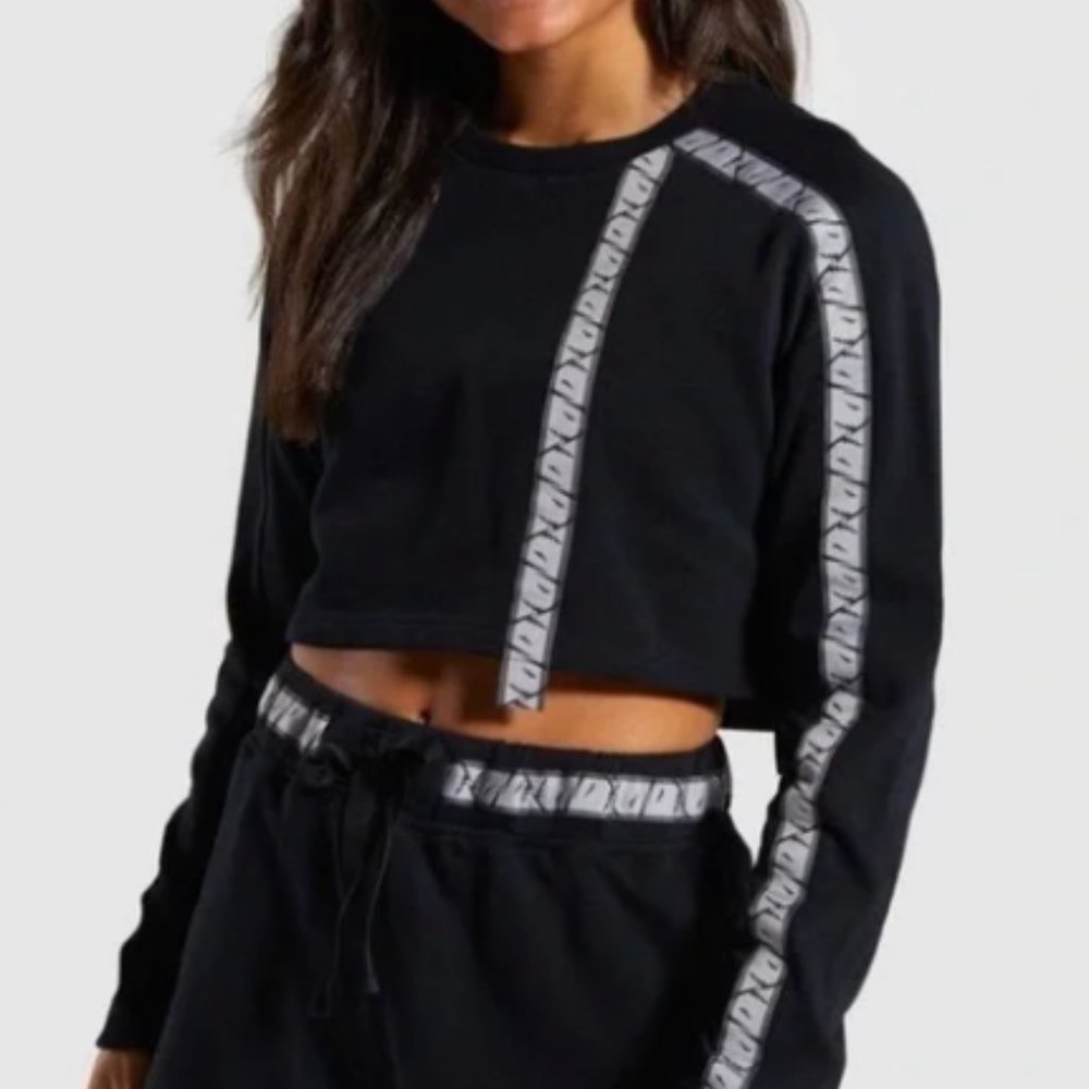Gymshark 24/7 Cropped Sweater XS